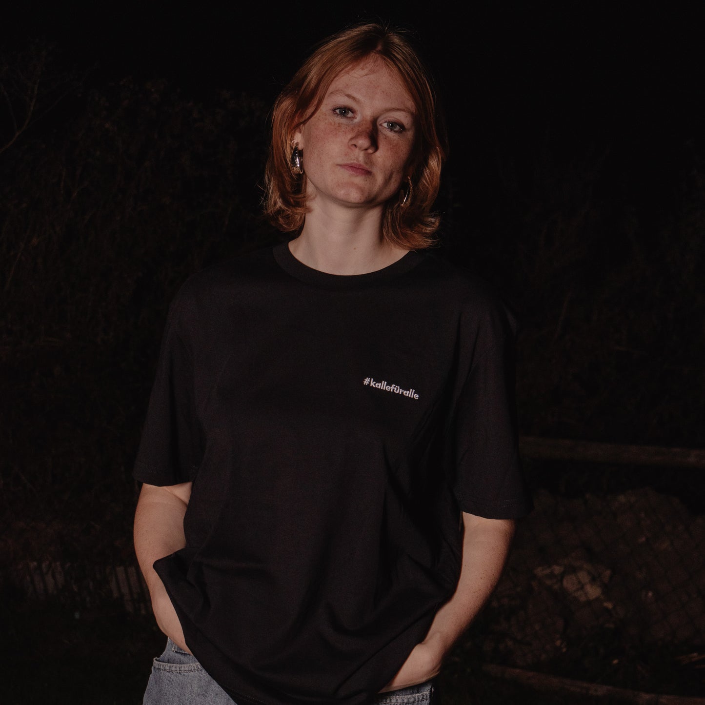 Supporter, schwarz